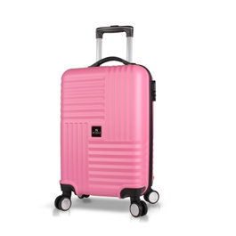 Zoozie Bags 8548 Maleta Rosa ABS Ruedas 360 Candado Codificado Cabina 37LT